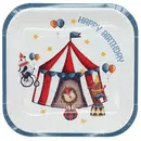 Happy Birthday Circus Plates - Shelburne Country Store