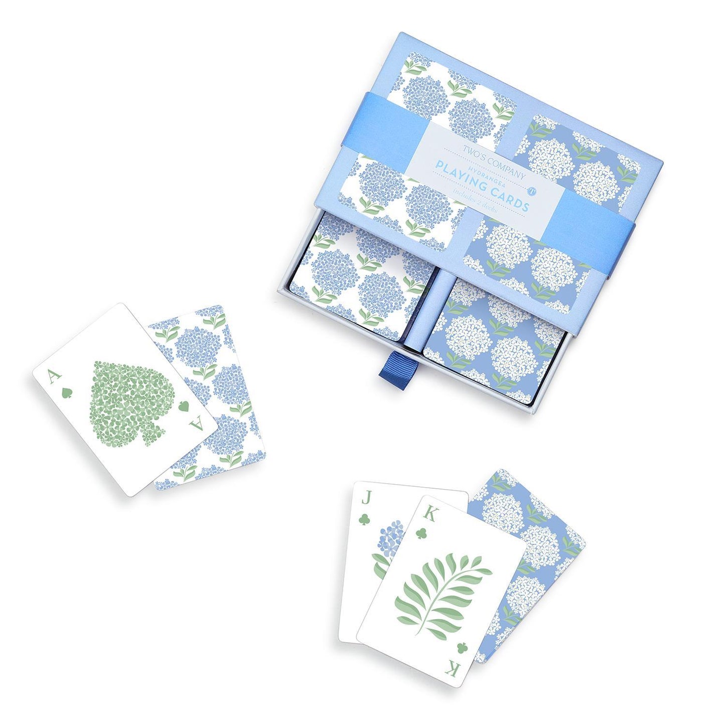Hydrangea Playing Cards Set/2 - Shelburne Country Store