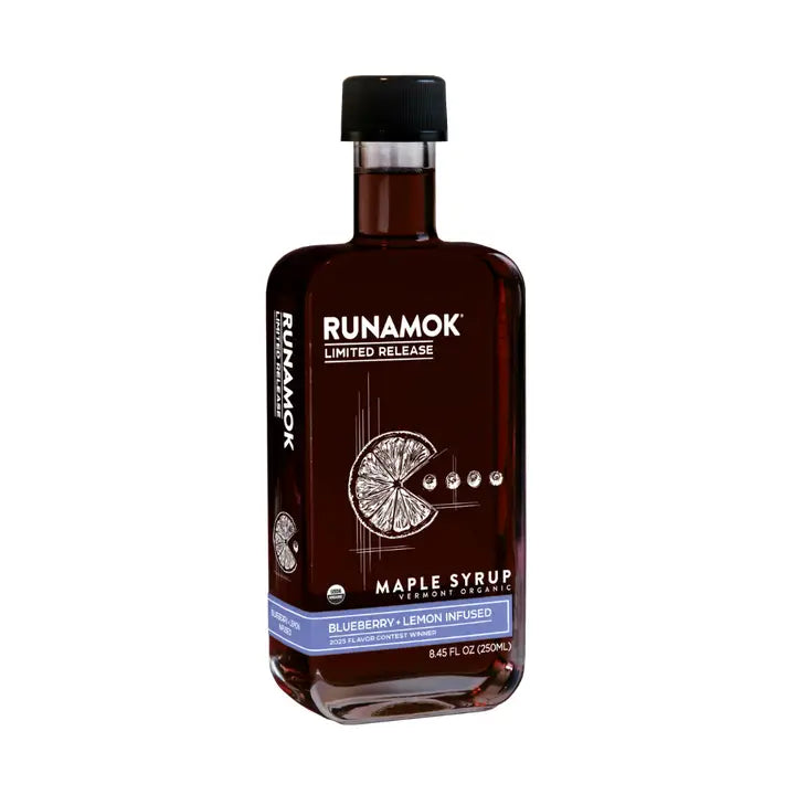 Blueberry & Lemon Infused Maple Syrup 250ml
