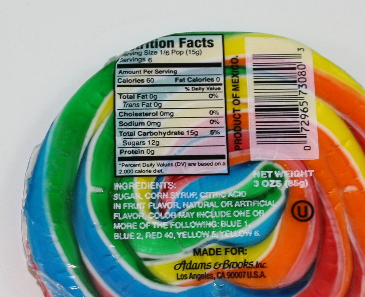 Small Twirl Pops - 3 oz - Shelburne Country Store