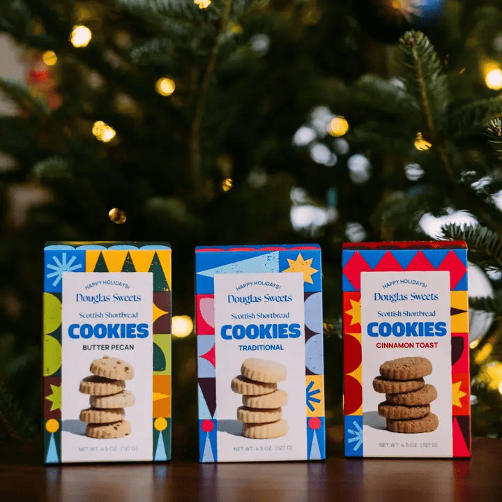 Holiday Scottish Shortbread Cookies - Shelburne Country Store