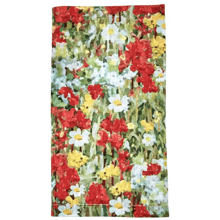 Watercolor Flowers Napkin - Shelburne Country Store