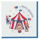 Happy Birthday Circus Napkins - Shelburne Country Store