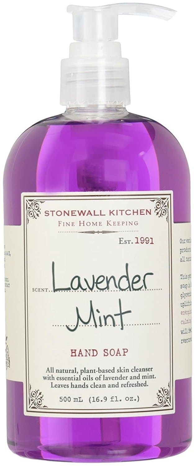 Stonewall Kitchen Lavender Mint Hand Soap - 16.9 fl oz bottle - Shelburne Country Store