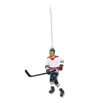 Hockey Player Ornament - Shelburne Country Store