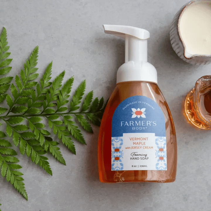 VT Maple with Jersey Cream Foaming Soap - Shelburne Country Store