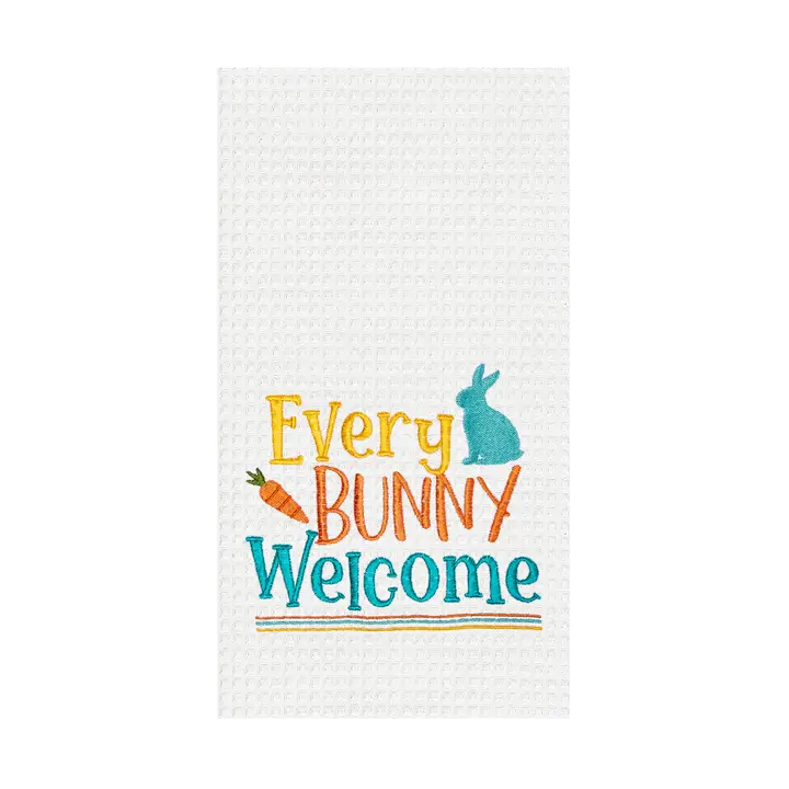 Every Bunny Welcome Kitchen Towel
