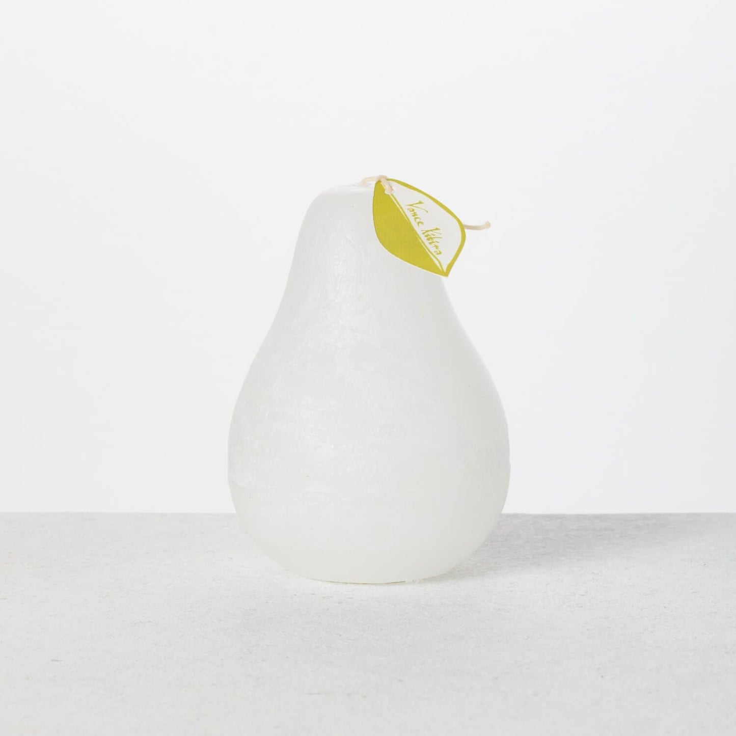 Timber Pear Candle (3" x 4") - White - Shelburne Country Store