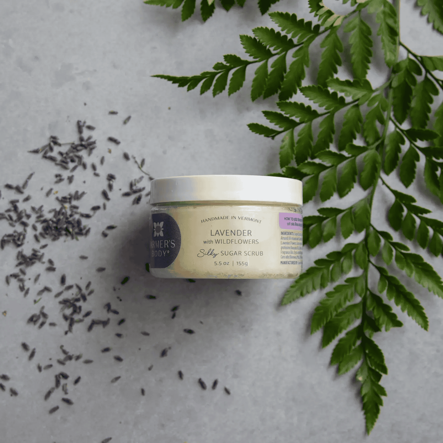 Lavender with Wildflowers Sugar Scrub - Shelburne Country Store