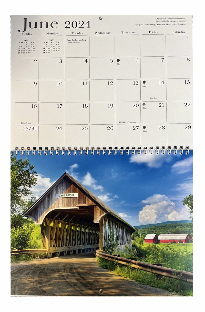 2024 Vermont Living Calendar - Shelburne Country Store