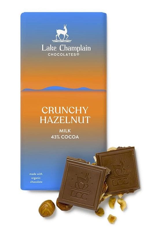 Lake Champlain Crunchy Hazelnut Milk Chocolate Bar - Shelburne Country Store