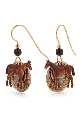 Chestnut Mare Earring - Shelburne Country Store