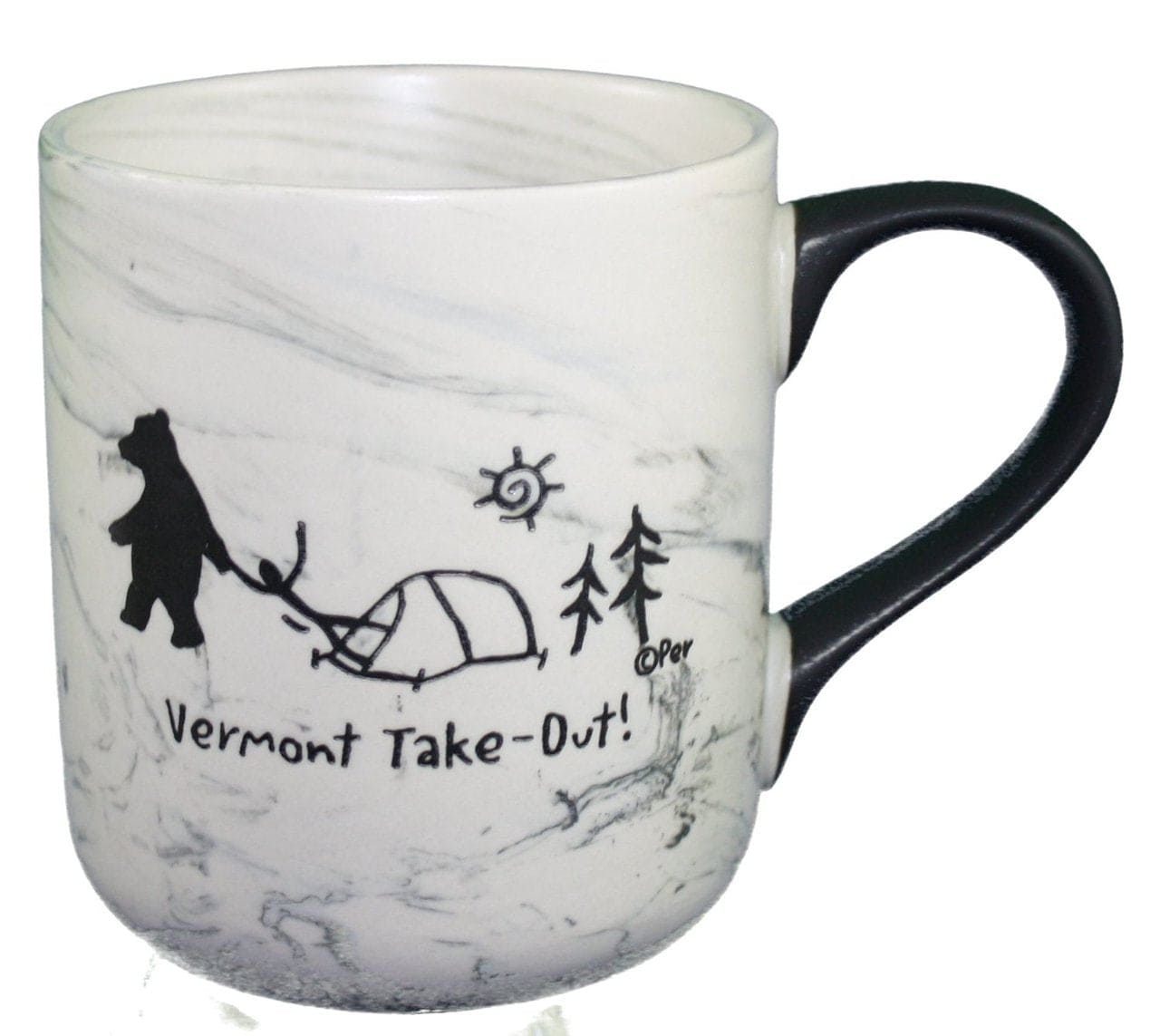 Vermont 'Take-Out' Marble Coffee Mug - Shelburne Country Store