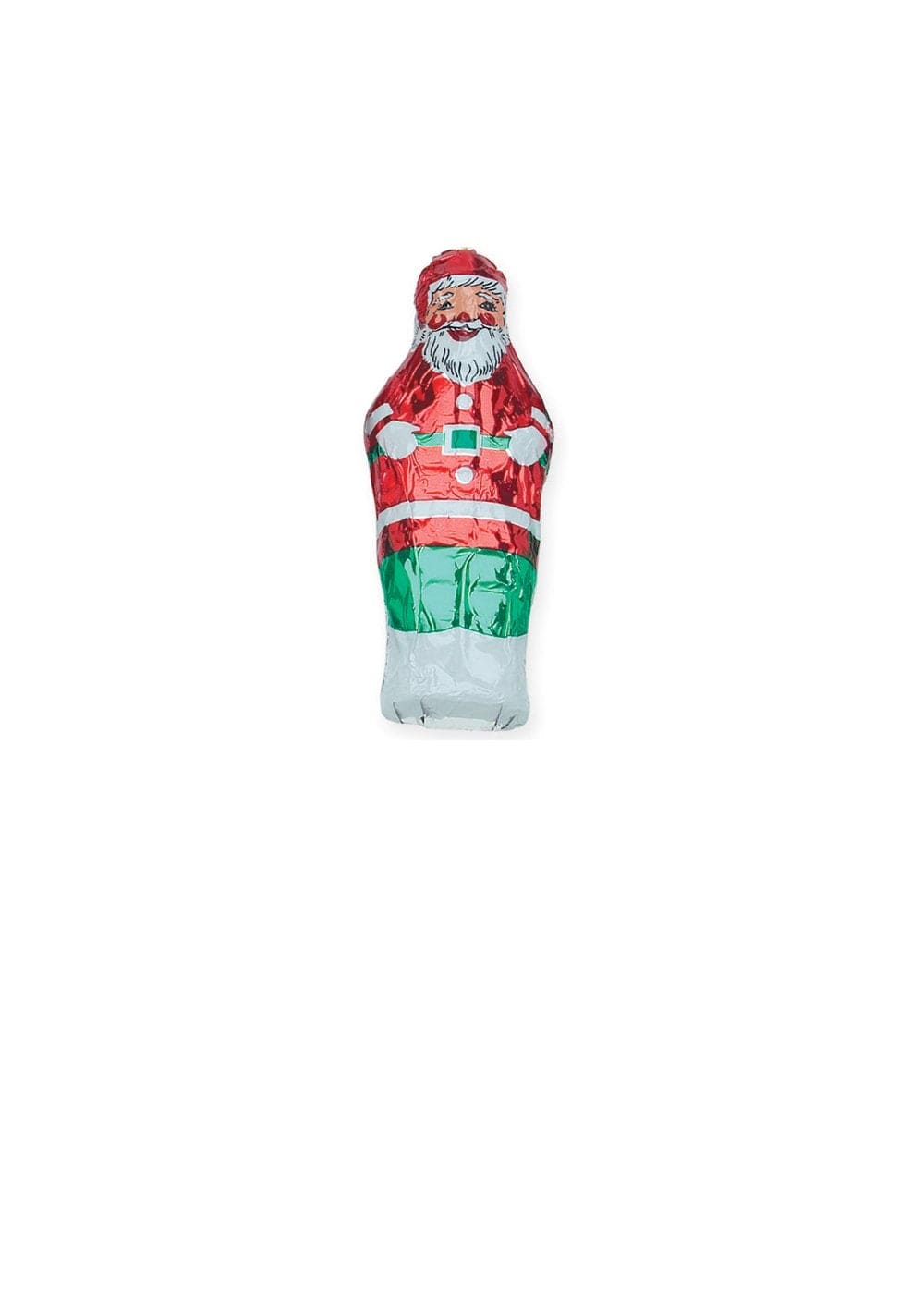 Milk Chocolate Santa Ornament .75oz - Shelburne Country Store