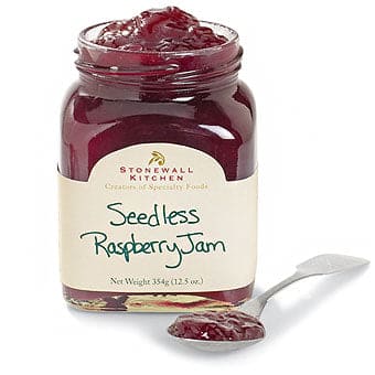 Stonewall Kitchen Seedless Raspberry Jam - 12.5 oz jar - Shelburne Country Store