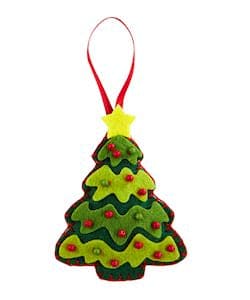 DIY Felt Ornament Kit - Christmas Tree - Shelburne Country Store