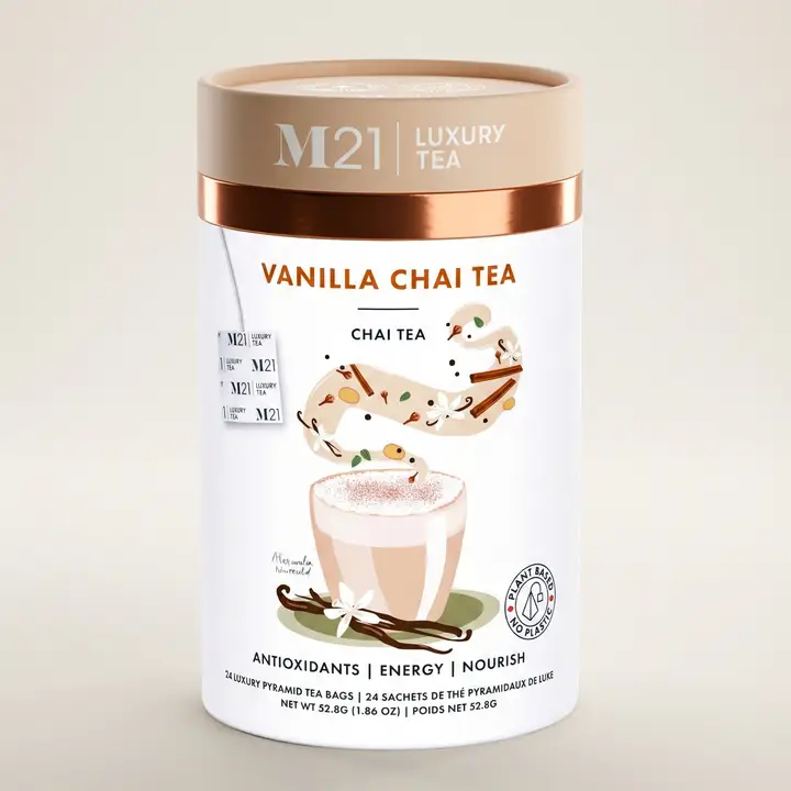 Vanilla Chai Luxury Black Tea - 24 tbgs - Shelburne Country Store