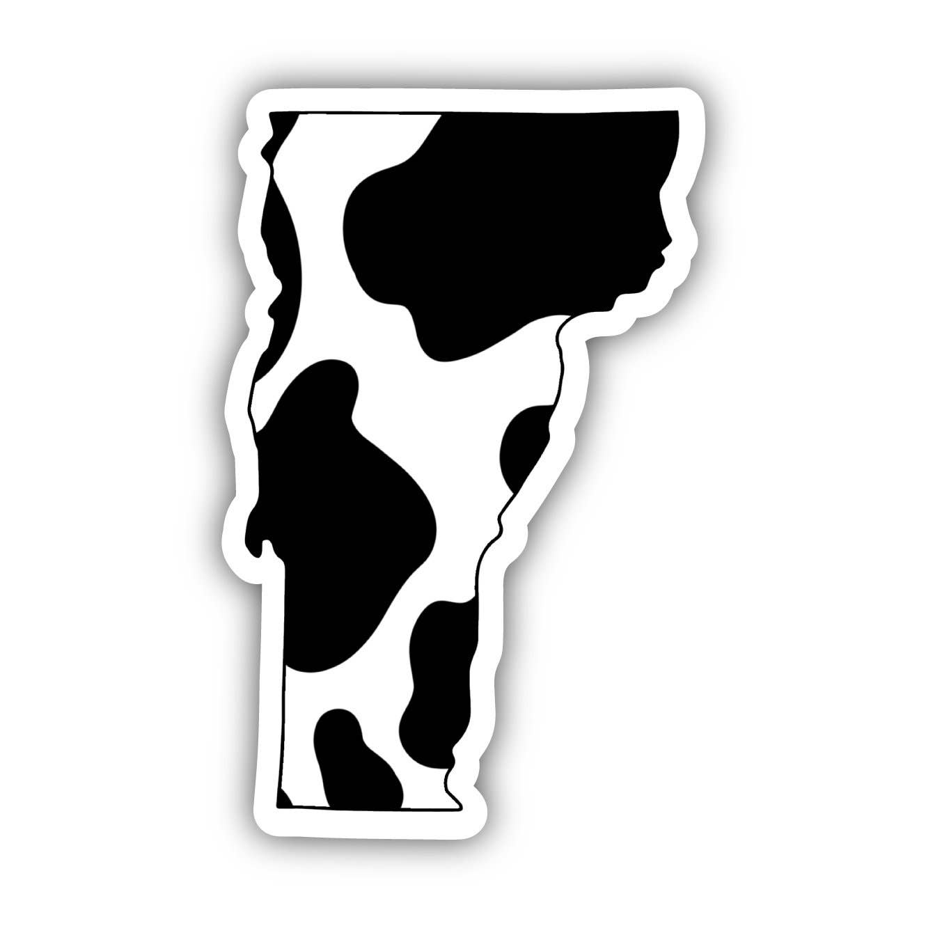 Vermont Cow Pattern Sticker - Shelburne Country Store