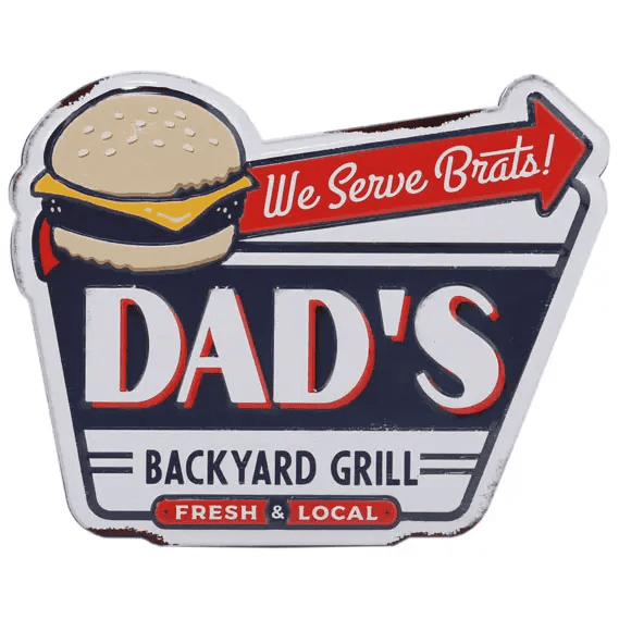 Dad's Backyard Grill Magnet - Shelburne Country Store