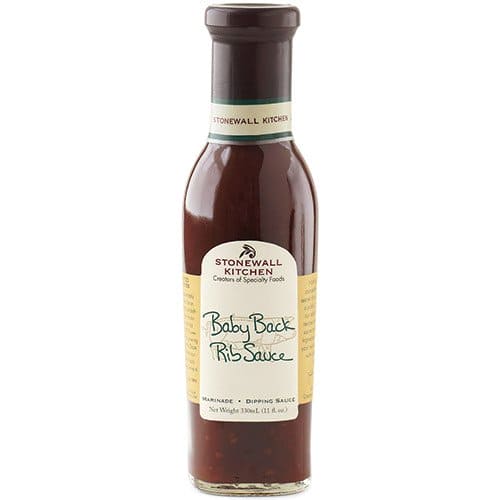 Stonewall Kitchen Baby Back Rib Sauce - 11 fl oz bottle - Shelburne Country Store
