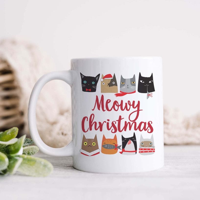 Meowy Christmas - 15oz Mug - Shelburne Country Store