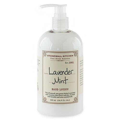 Stonewall Kitchen Lavender Mint Hand Lotion - 16.9 fl oz bottle - Shelburne Country Store