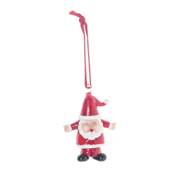 Glass Santa Ornament - Shelburne Country Store
