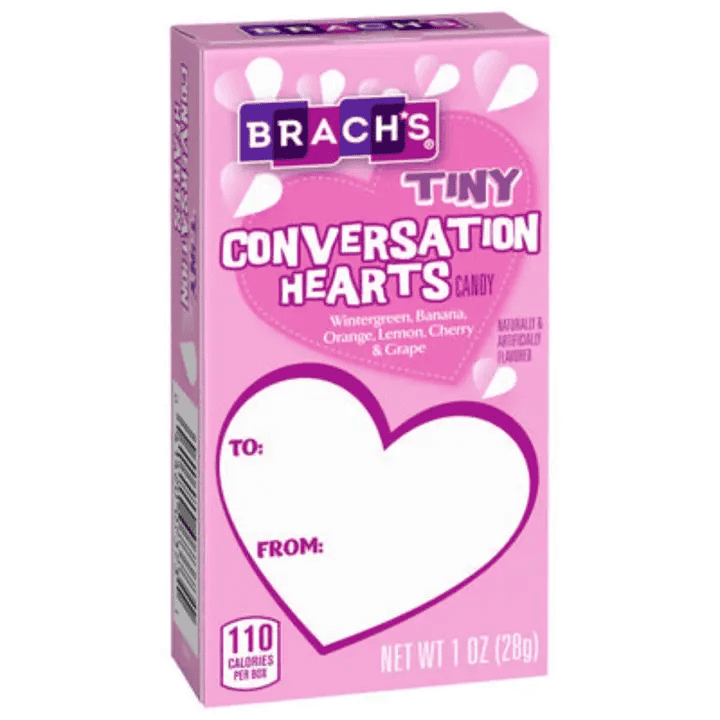 Tiny Conversation Hearts Box - 1 oz - Shelburne Country Store