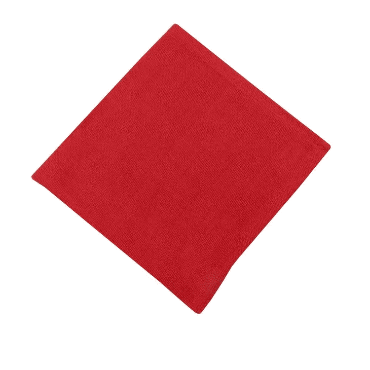 Casual Classic Napkin - Red - Shelburne Country Store