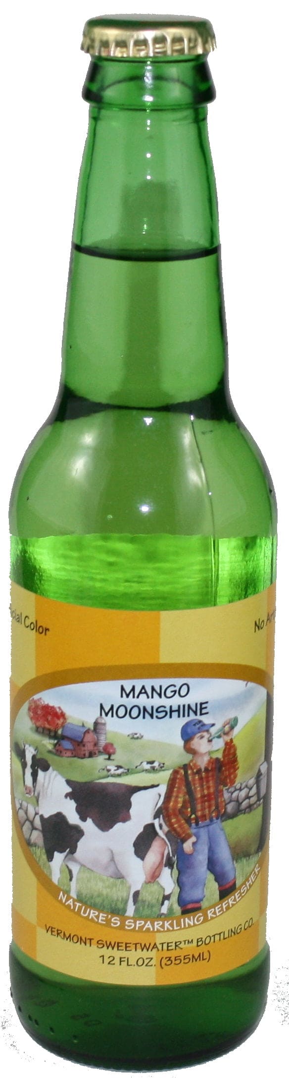 Vermont Sweetwater All Natural Glass Bottle Soda (Mango) - Shelburne Country Store