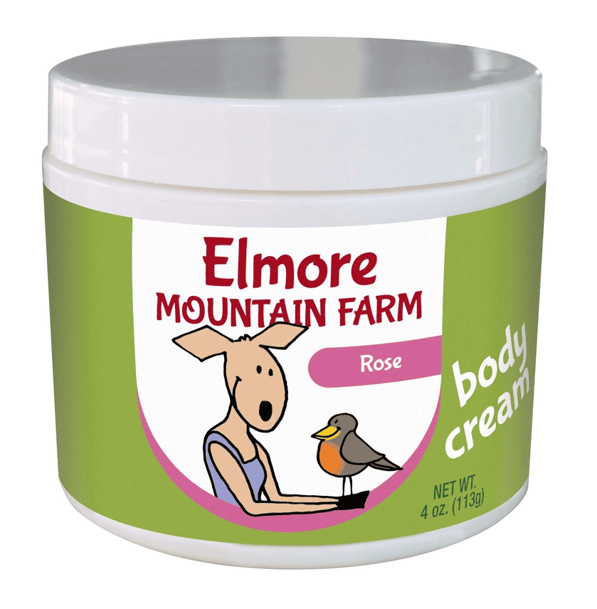 Elmore Mountain Farm Body Cream - Rose - Shelburne Country Store