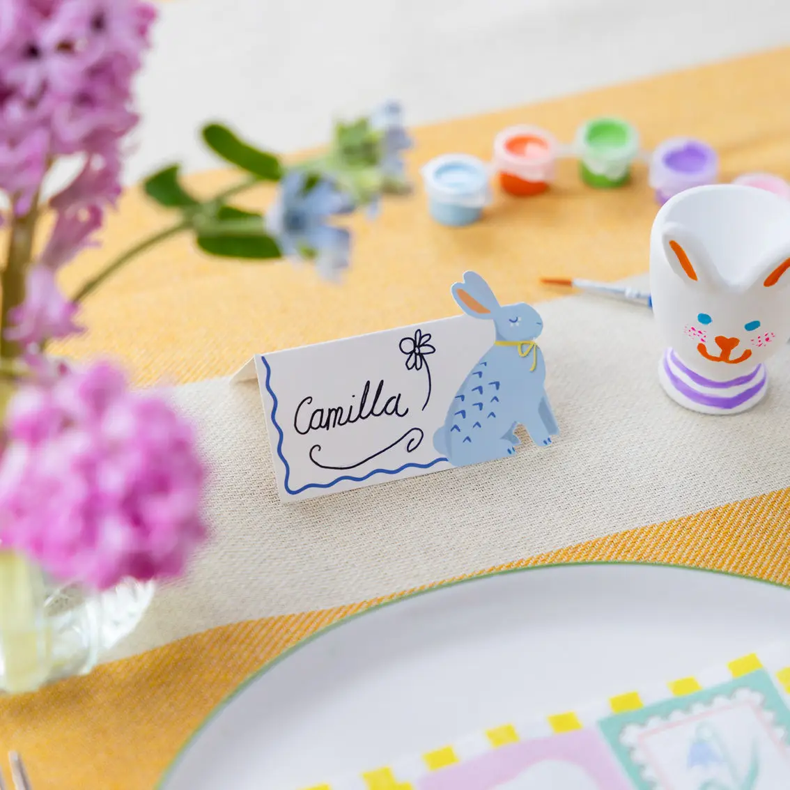 Easter Bunny Place Card Holders - Shelburne Country Store