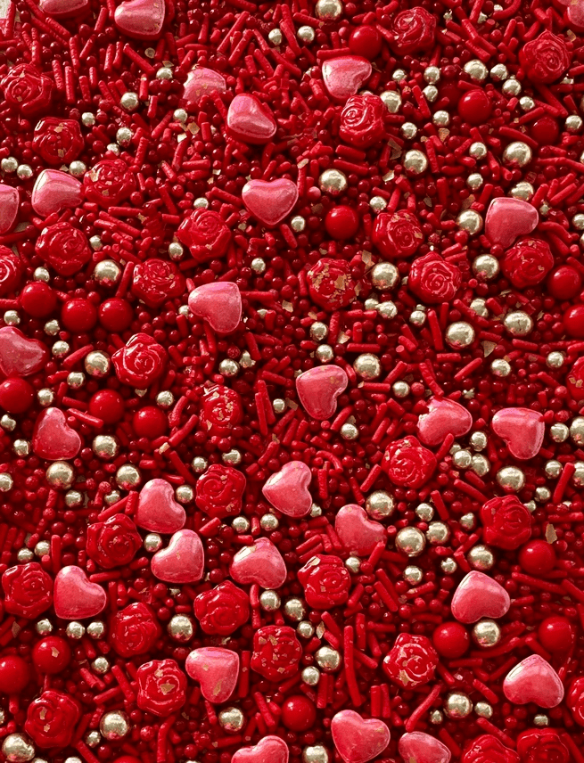 Roses Are Red Sprinkles - 4oz - Shelburne Country Store