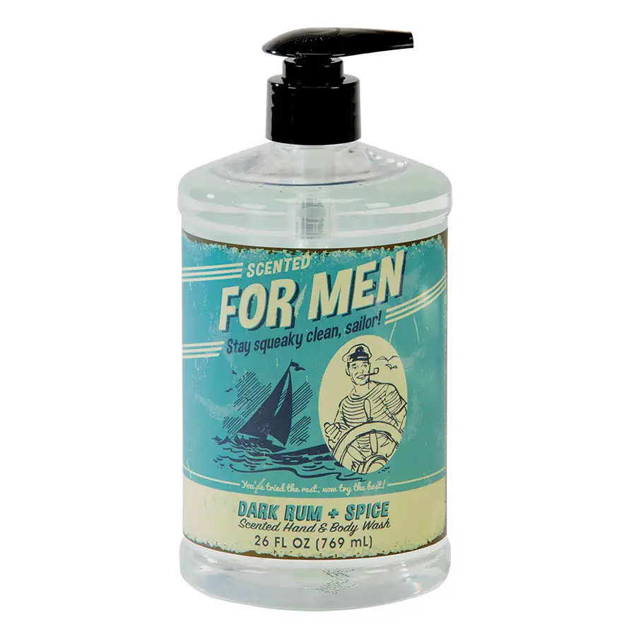 Dark Rum & Spice Men's Body Wash - Shelburne Country Store
