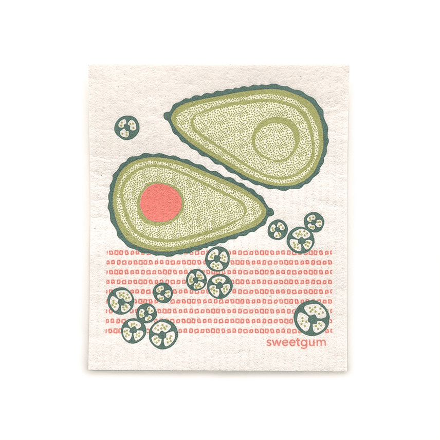 Avocado Swedish Dishcloth - Shelburne Country Store