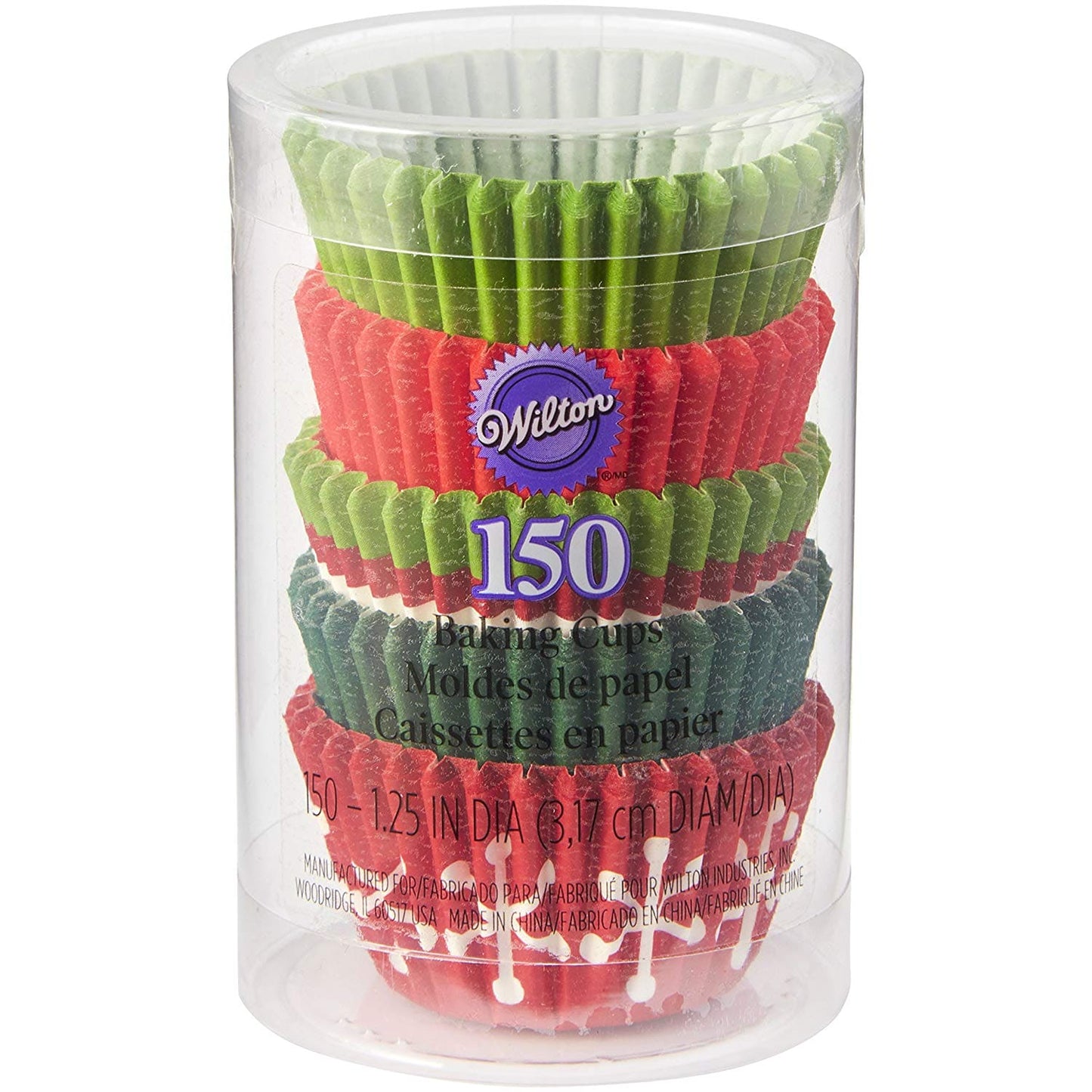 Mini Christmas Cupcake Liners 150 Count - Shelburne Country Store