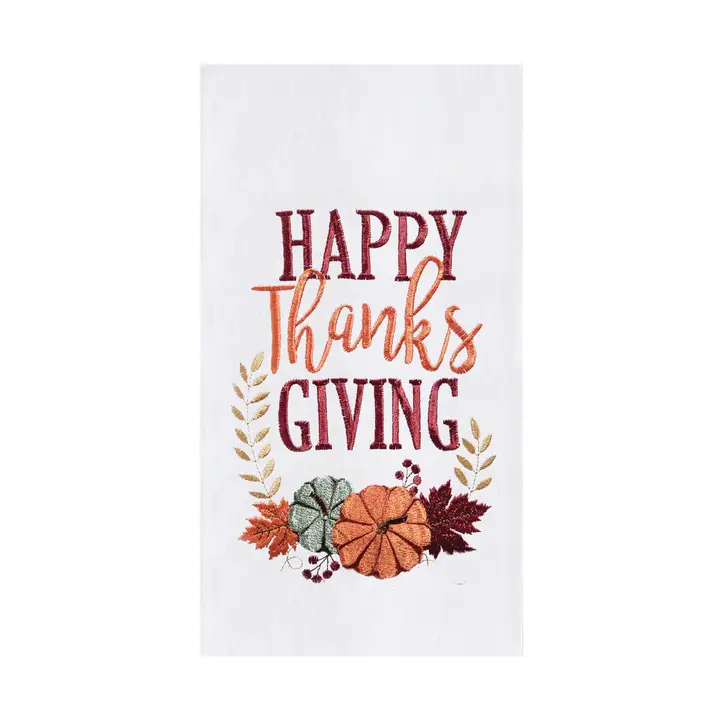 Happy Thanksgiving Kitchen Towel