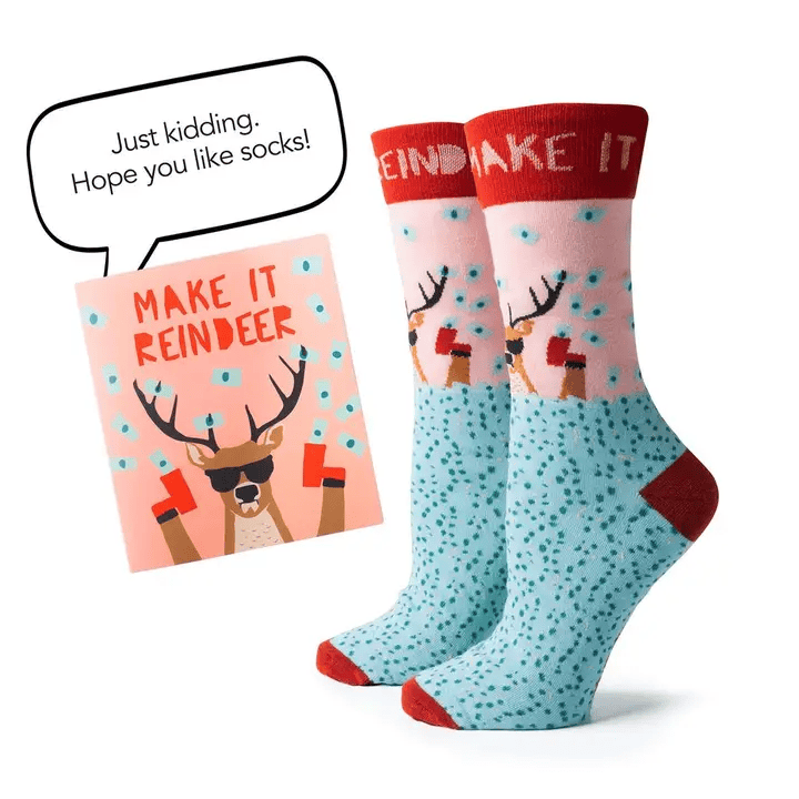 Holiday Gift Card & Sock Set - Shelburne Country Store