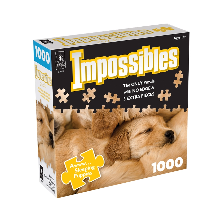 Impossibles Sleeping Puppy Puzzle 1000pc - Shelburne Country Store