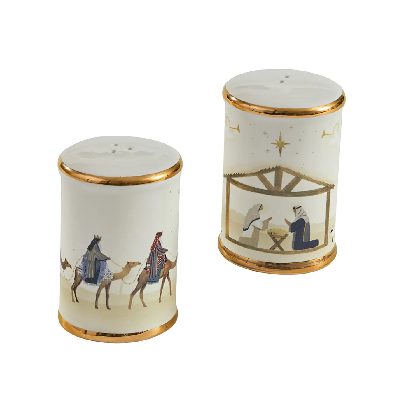 Away in Manger Salt & Pepper Set