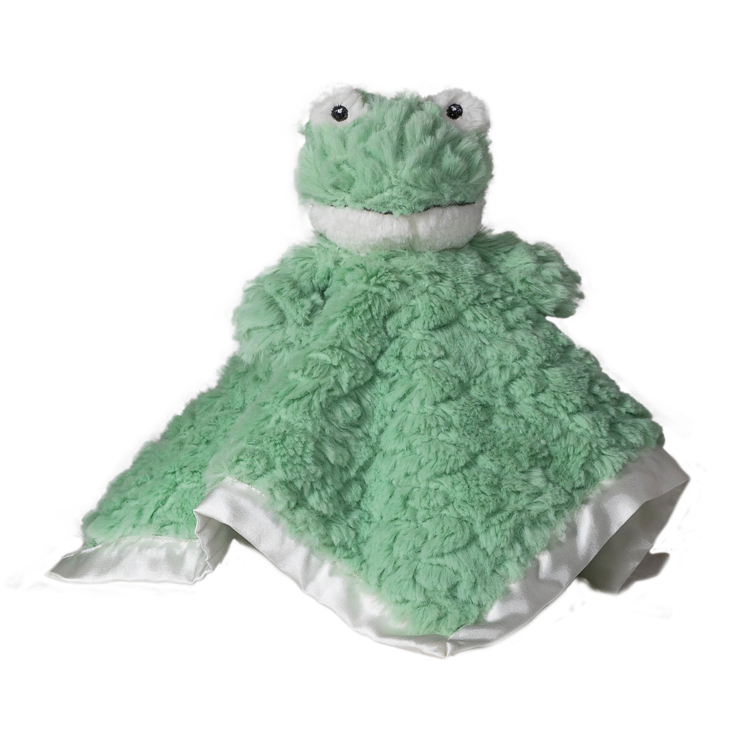Putty Nursery Mint Frog Character Blanket - Shelburne Country Store