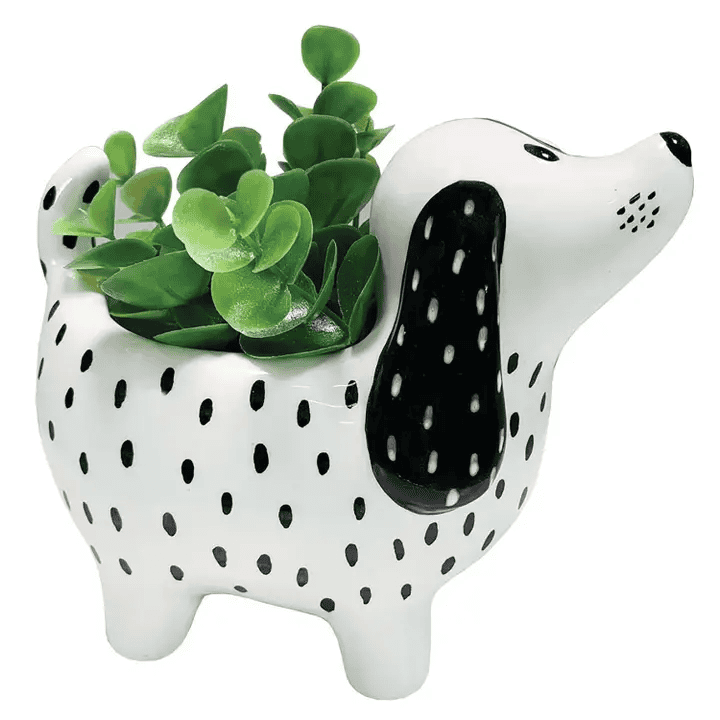 Spotted Dog Planter - Shelburne Country Store
