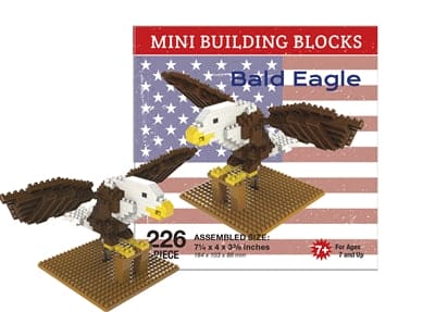 Mini Building Blocks - Bald Eagle - Shelburne Country Store