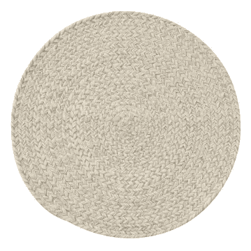 Spice Bin Braided  Place Mat - SeaSalt - Shelburne Country Store