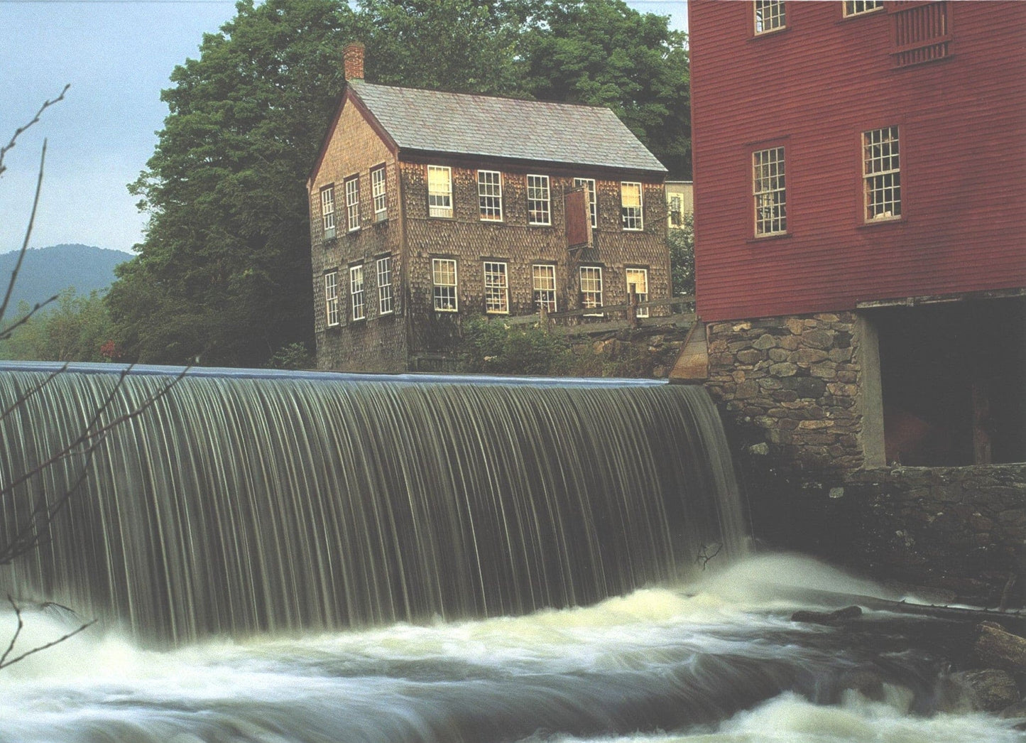 Note Card by Paul Boisvert - It's water over the Dam - Shelburne Country Store