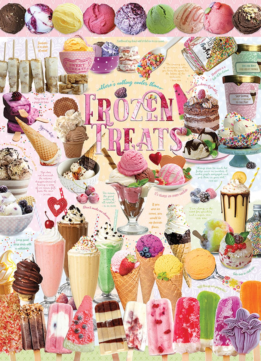 Cobble Hill Puzzle - Frozen Treats - Shelburne Country Store