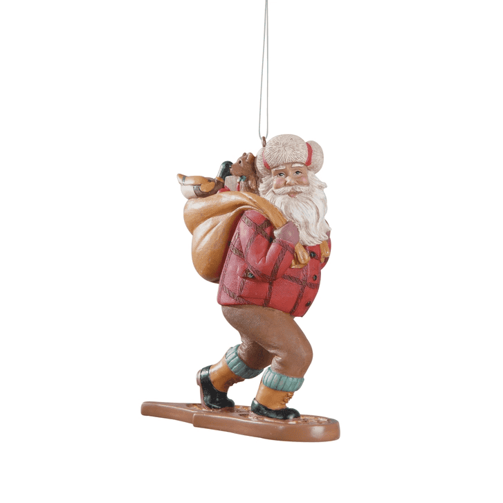 Christmas Outdoor Santa Ornament - Shelburne Country Store