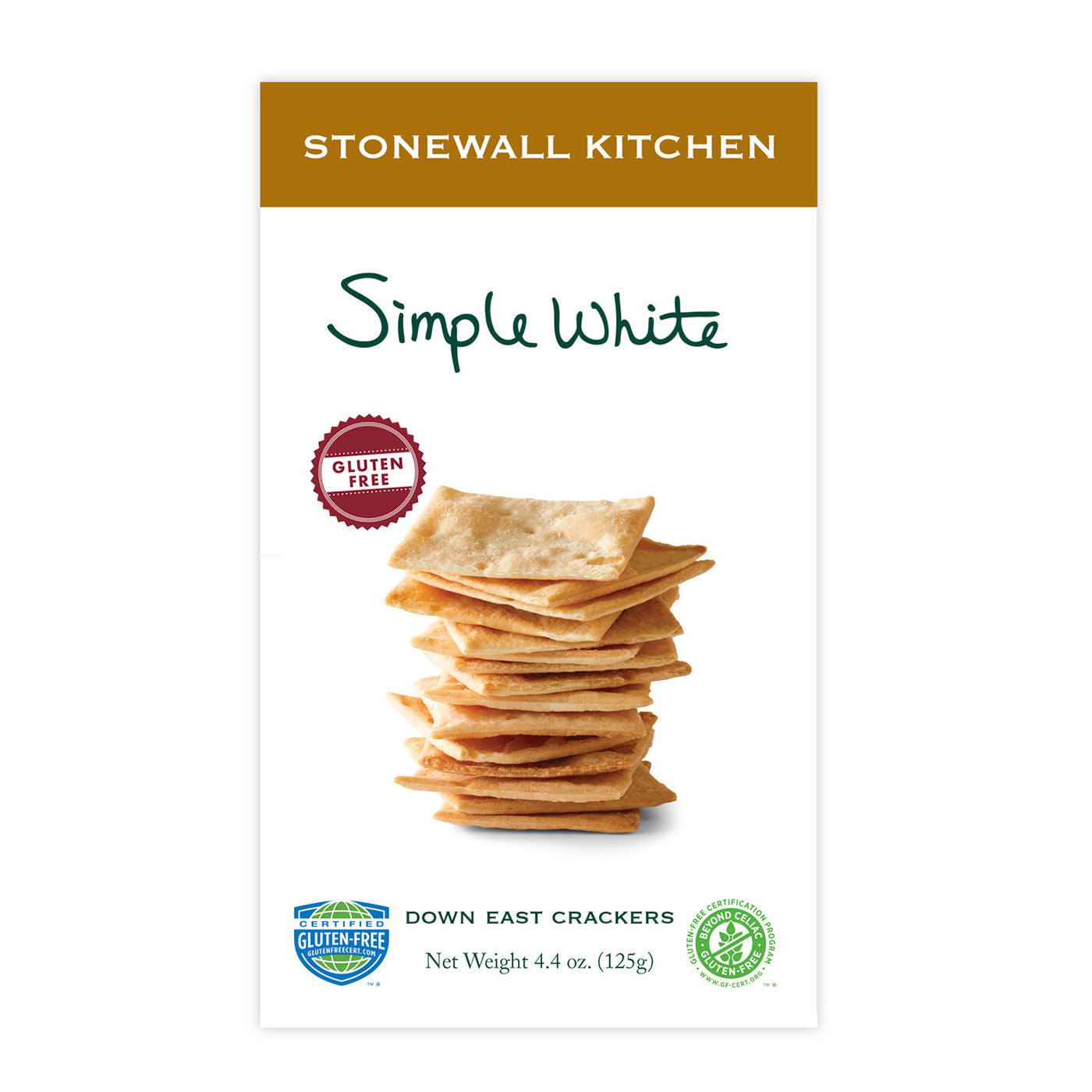 Stonewall Kitchen Gluten Free Simple White Cracker