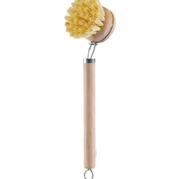 Long Handled Wood Cleaning Brush