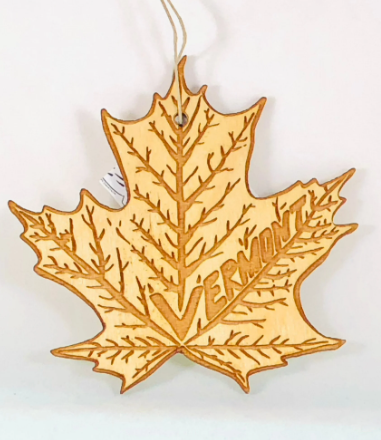 Sugar Maple Leaf Ornament - Shelburne Country Store